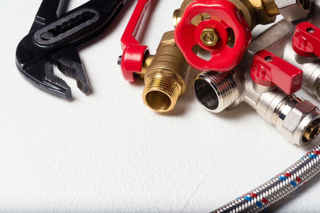 Plumbing supplies and tools. | Plumbing Inspection Services