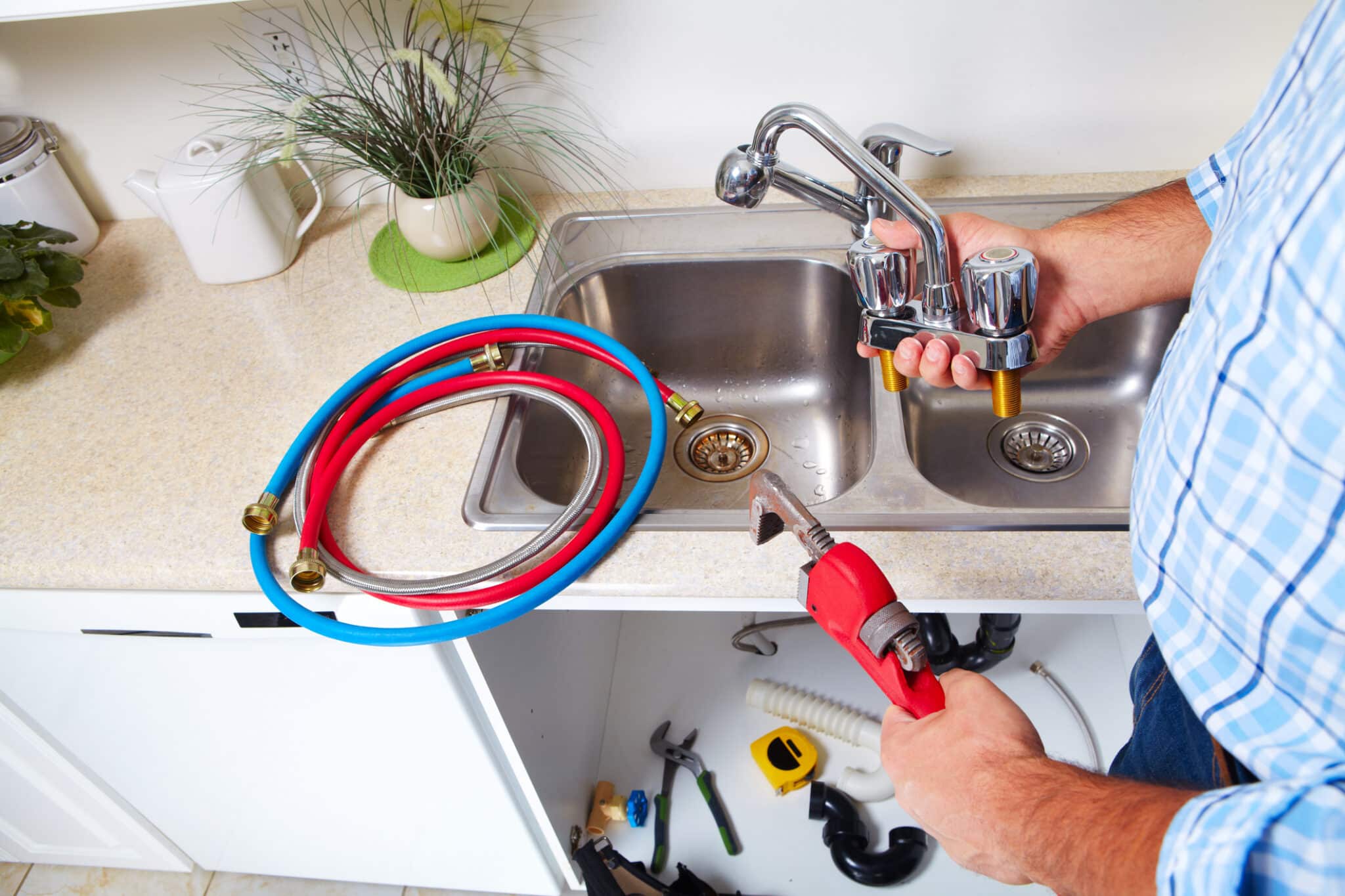 Faucet Repairs.