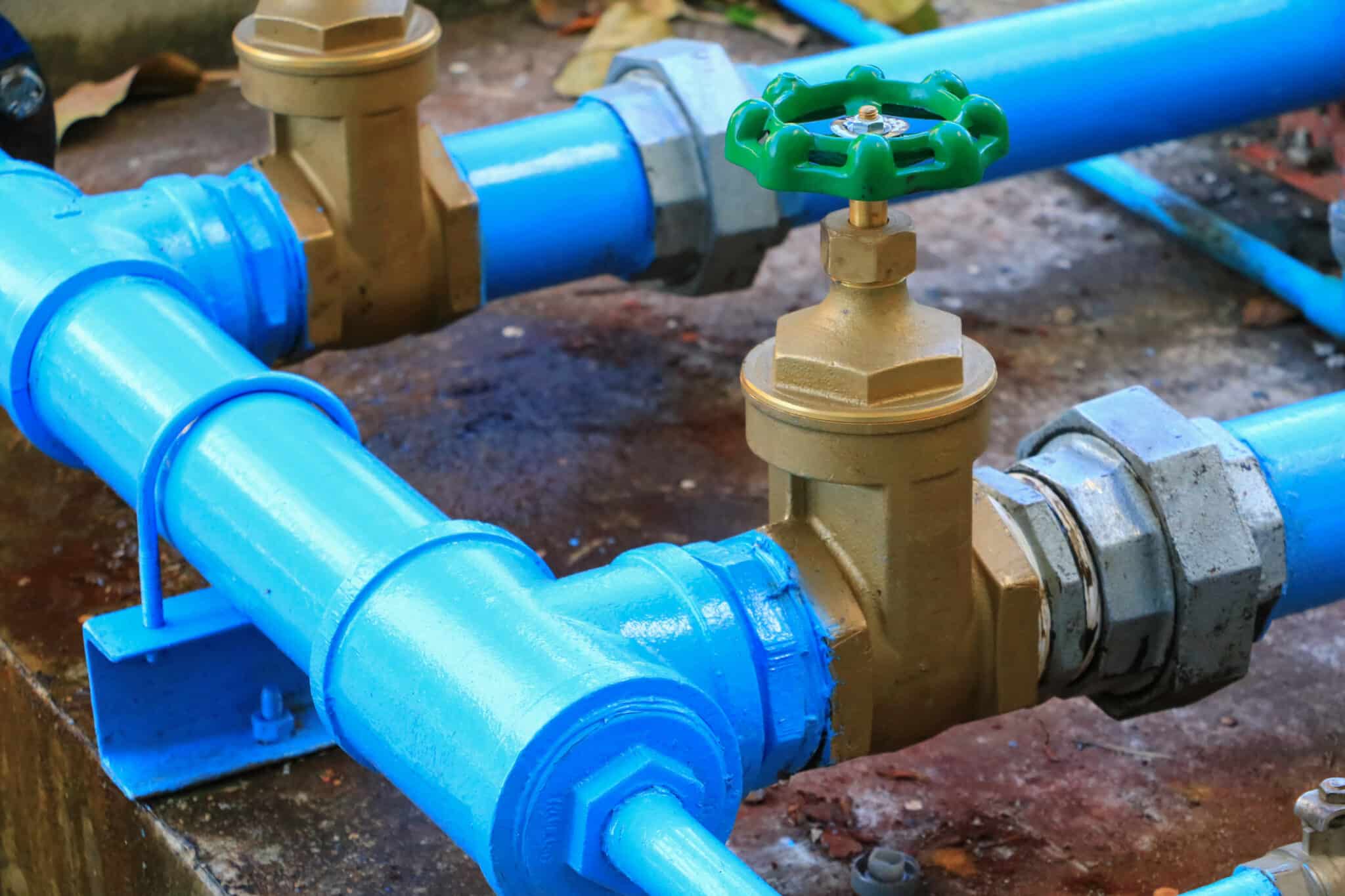 Plumbing System, water valve.