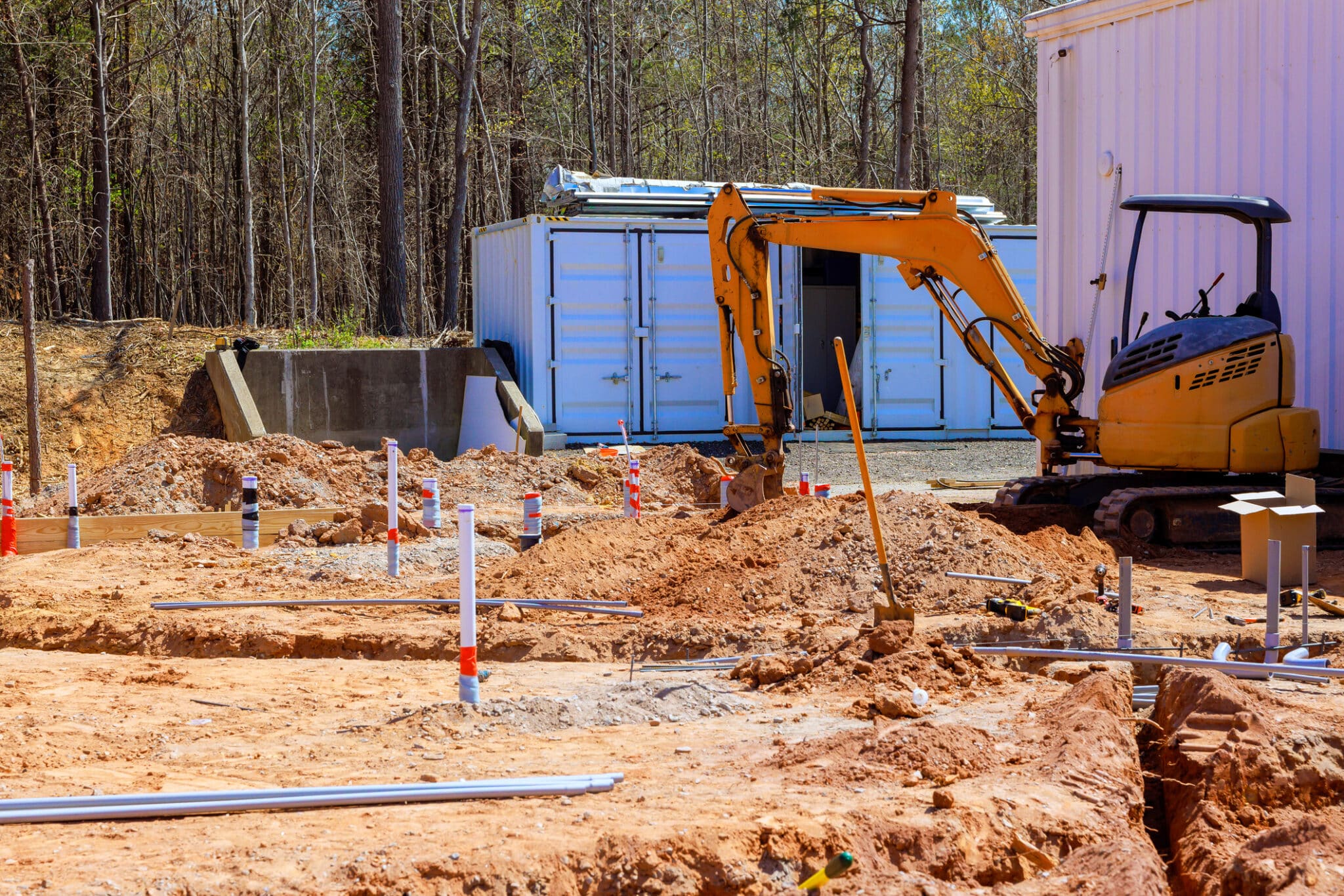 Trenching Excavation.