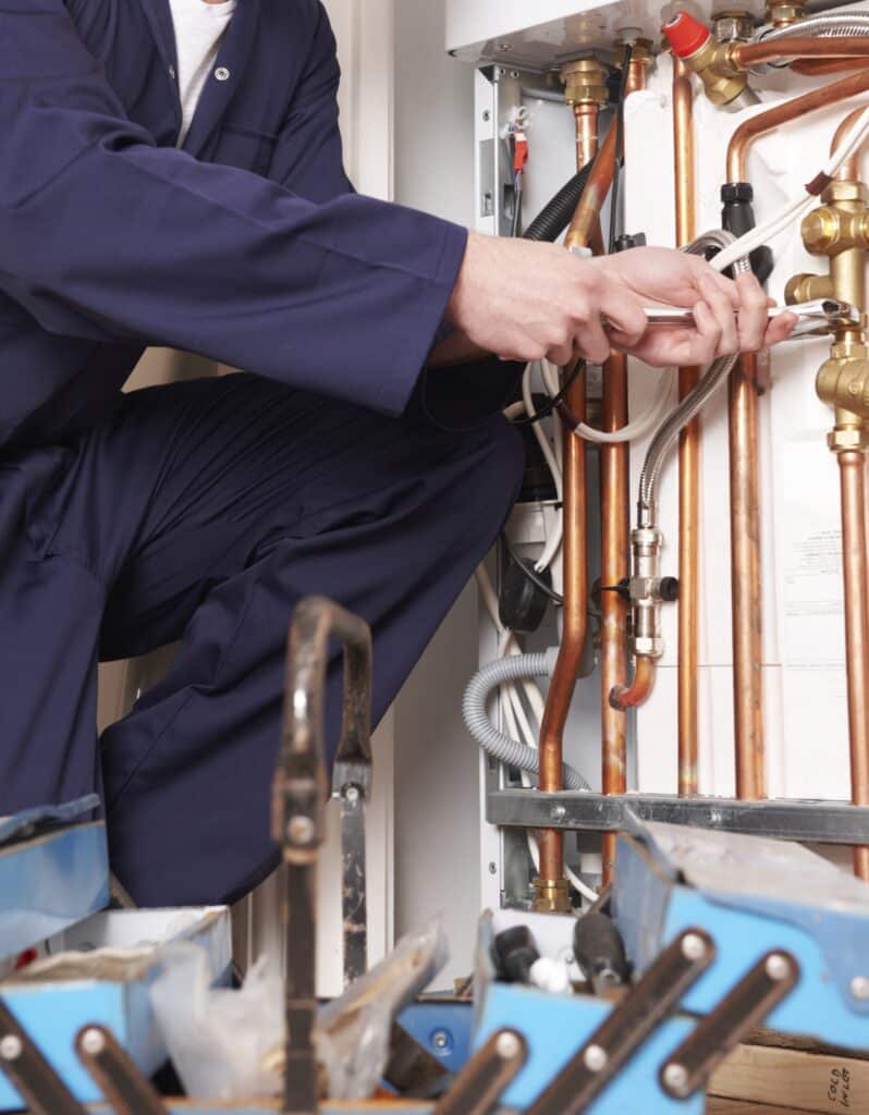 Modern Plumbing Tools.