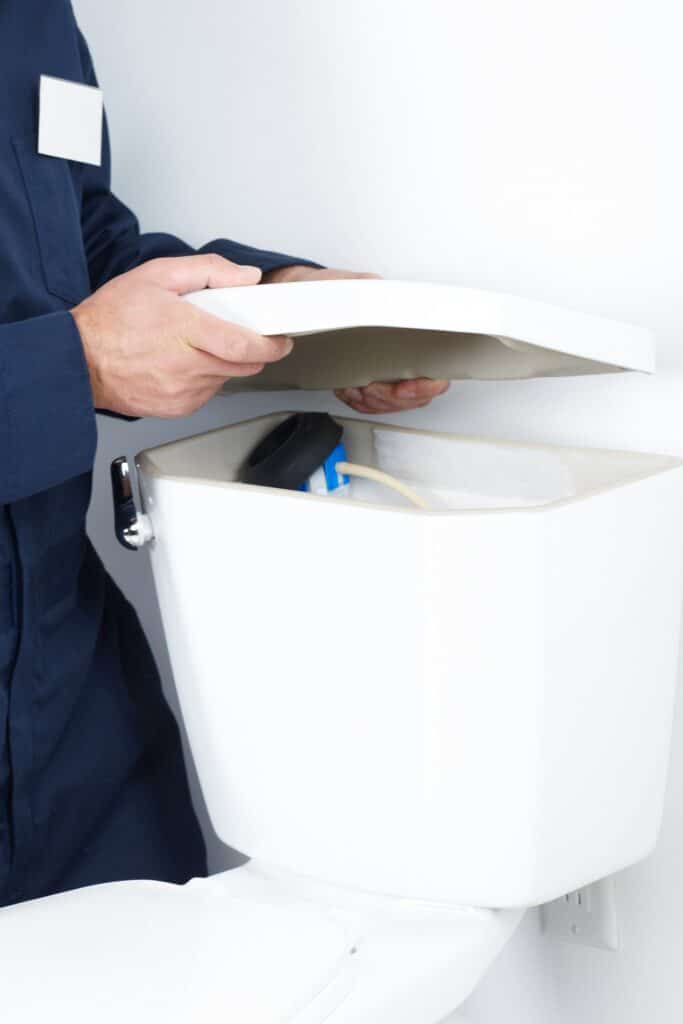 Ballcock adjustment tips to stop a silent toilet refill.