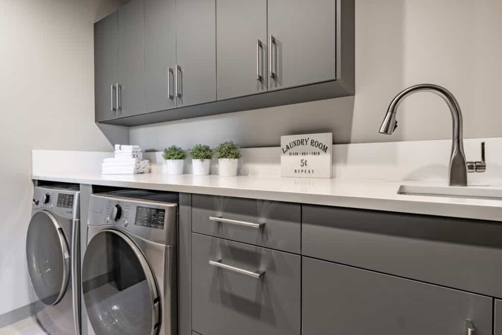 Laundry utility sink upgrades in Laytonsville MD.