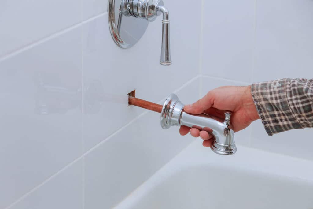 Tub spout diverter fixes that restore proper flow.
