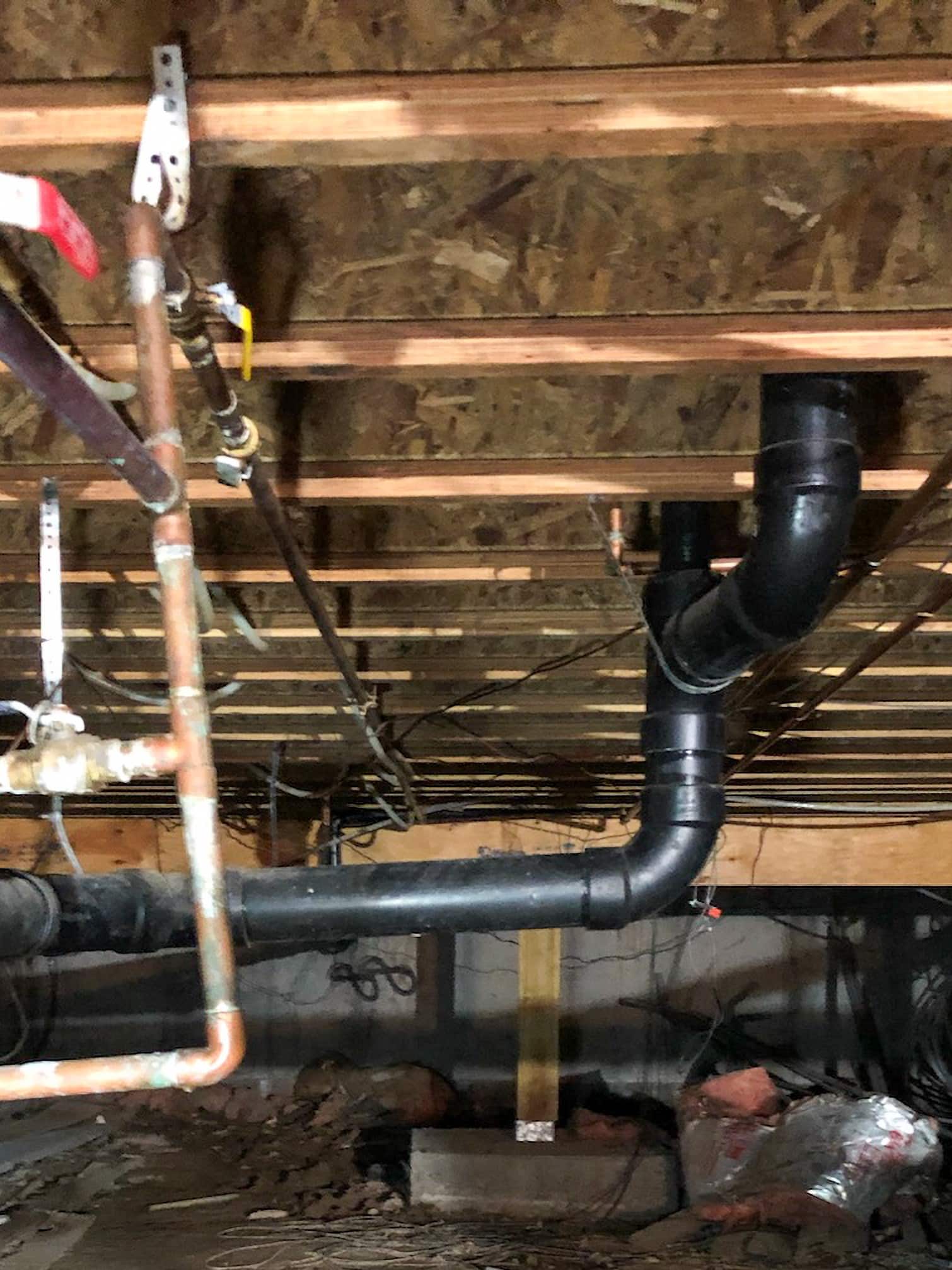 Drain slope testing for reliable drainage.