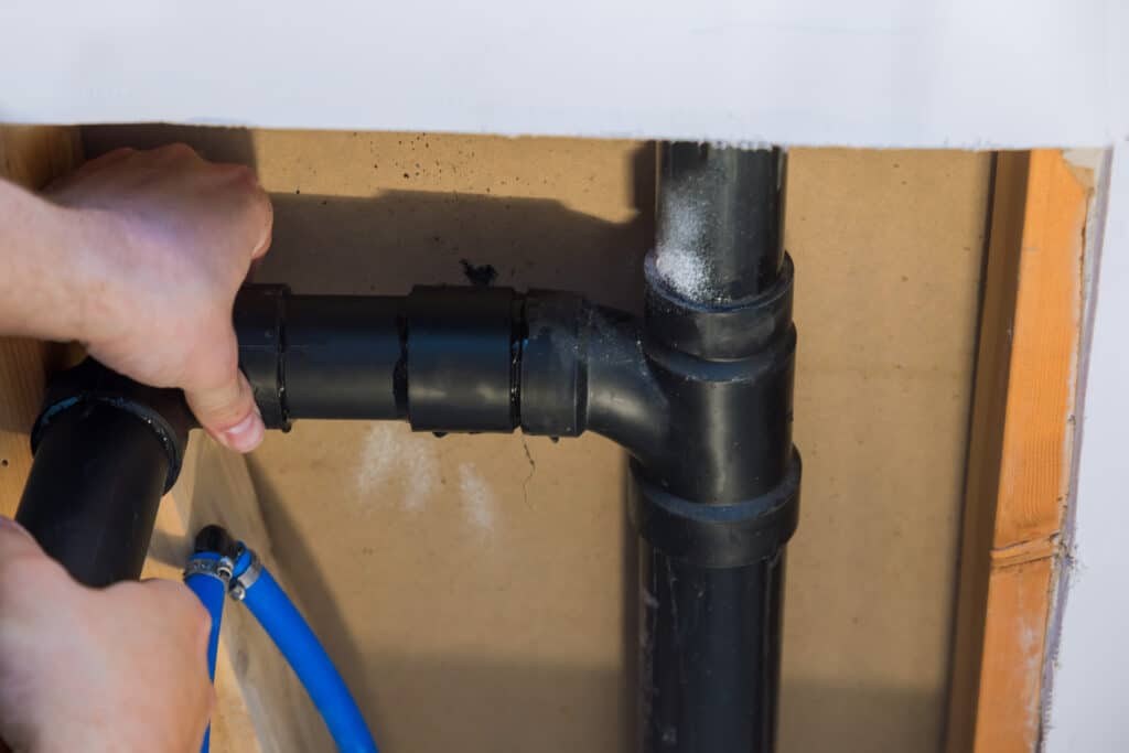 Drain vent inspection improves fixture performance in Olney MD.