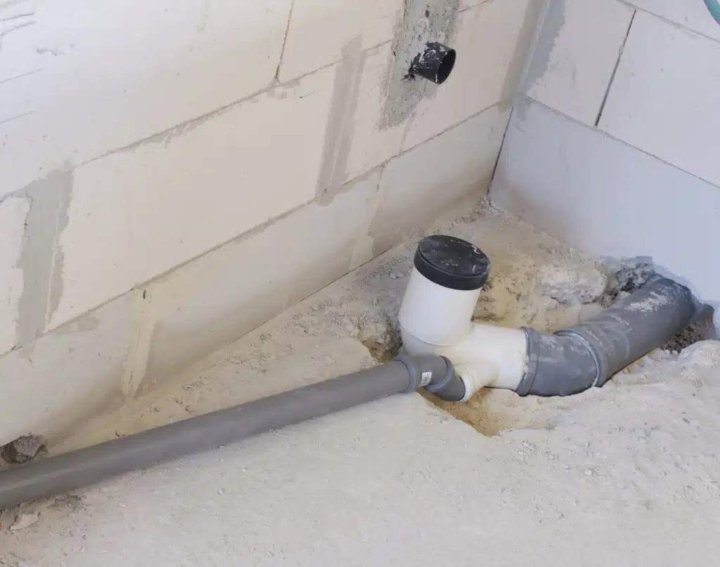 Backwater valve install safeguards basements from flooding.
