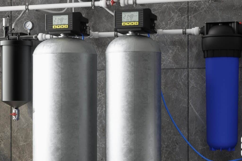 Whole house filtration that solves hard water fast.