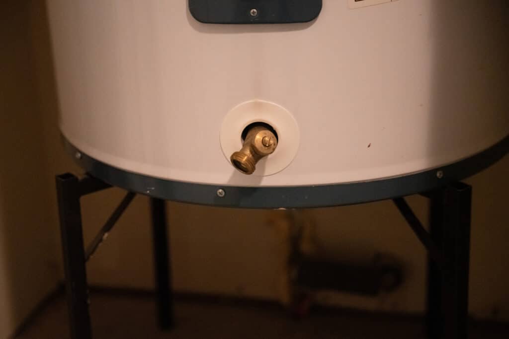 Water heater flushing extends tank life.