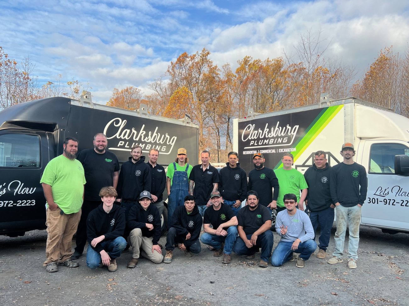 The Clarksburg Plumbing team in Clarksburg, MD.